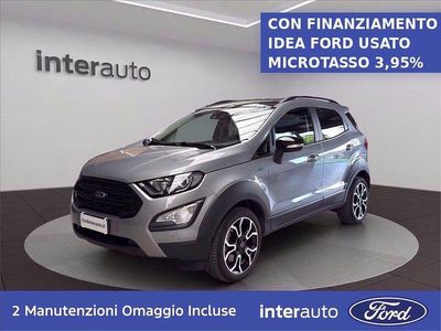 Usata Ford Ecosport Active 125 CV (91 kW) 2022 Argento SUV