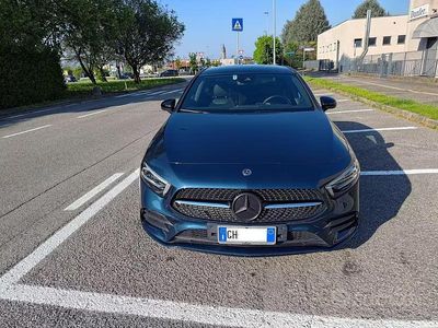 Usata Mercedes A250 Premium 224 CV (164 kW) 2021 Blu/azzurro Berlina