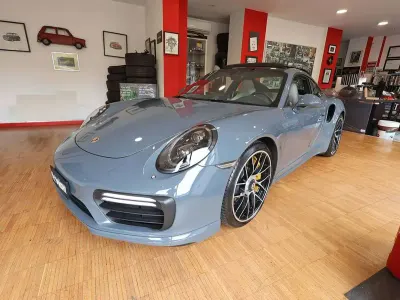 Usata Porsche 991 581 CV (427 kW) 2018 Blu graffite metallizzato Coupé