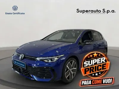 Nuova VW Golf VIII R-line Plus 150 CV (110 kW) 2026 Blu/azzurro Berlina