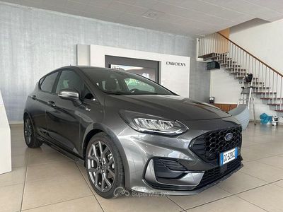 Usata Ford Fiesta ST-Line X 125 CV (91 kW) 2022 002grigio scuro Utilitaria
