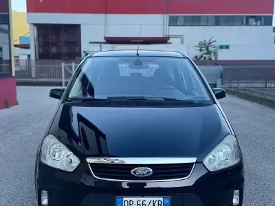 Käytetty Ford C-MAX Titanium 136 HP (100 kW) 2008 Musta Tila-auto