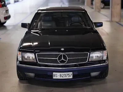 Usata Mercedes 500 265 CV (194 kW) 1989 Bluazzurro Coupé