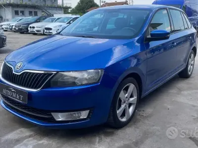 Usata Skoda Rapid Ambition 90 CV (66 kW) 2015 Bluazzurro Utilitaria