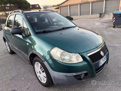 Usata Fiat Sedici Emotion 119 CV (87 kW) 2006 Verde SUV