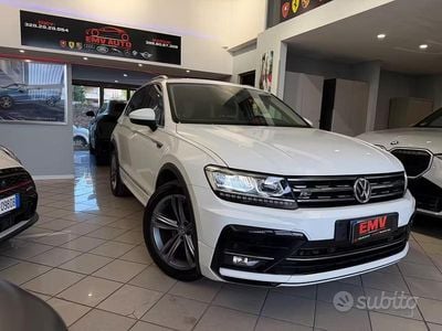 Usata VW Tiguan R-line 116 CV (85 kW) 2019 Bianco SUV