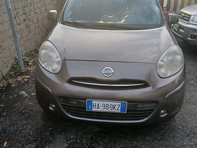 Usata Nissan Micra 80 CV (58 kW) 2011 Grigio Utilitaria