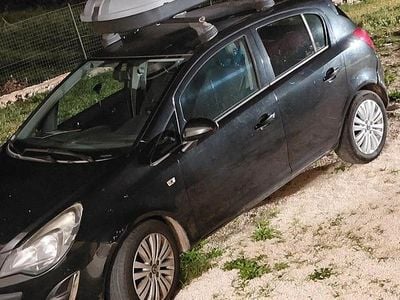 Usata Opel Corsa 2014 Nero Utilitaria