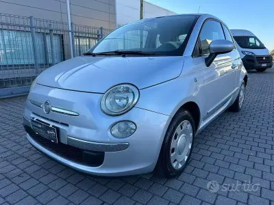 Usata Fiat 500 Lounge 69 CV (50 kW) 2009 Grigio Cabrio