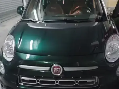 Begagnad Fiat 500L Cross 95 HK (69 kW) 2017 Grön Minibuss