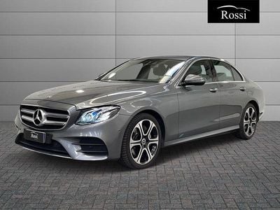 Usata Mercedes E220 Premium 194 CV (142 kW) 2019 Grigio medio metallizzato Berlina