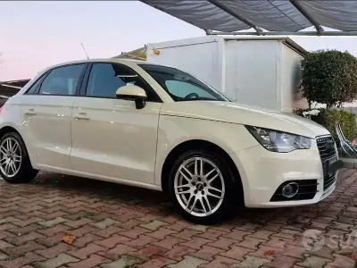 Usata Audi A1 90 CV (66 kW) 2013 Bianco Utilitaria
