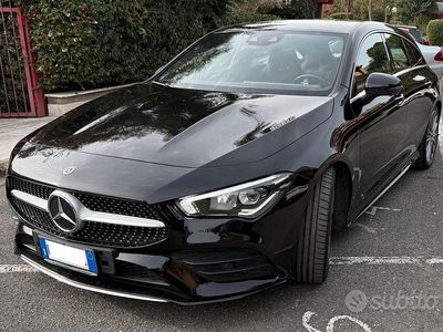 Begagnad Mercedes CLA220 Shooting Brake AMG line 190 HK (139 kW) 2020 Svart Kombi