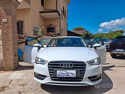 Usata Audi A3 Sport 110 CV (80 kW) 2016 Bianco Berlina
