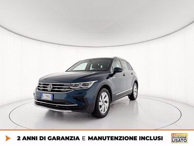 Usata VW Tiguan Elegance 150 CV (110 kW) 2021 Blu SUV