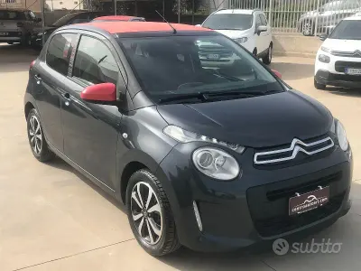 Usata Citroën C1 Feel 83 CV (61 kW) 2015 Grigio Utilitaria