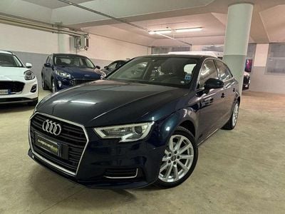 Usata Audi A3 Sport 116 CV (85 kW) 2017 Blu Berlina