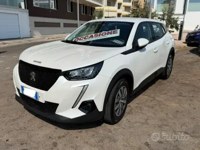 Usata Peugeot 2008 110 CV (80 kW) 2021 Bianco SUV