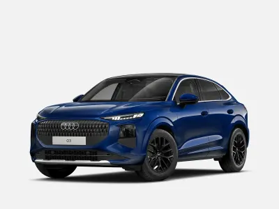 Nuova Audi Q3 Sportback Advanced 150 CV (110 kW) 2026 Blu navarra metallizzato SUV