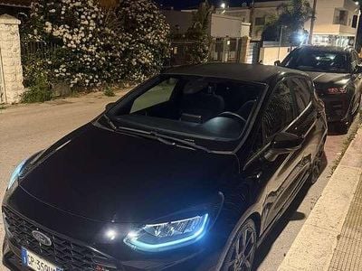 Begagnad Ford Fiesta ST-Line X 125 HK (91 kW) 2023 Svart Halvkombi