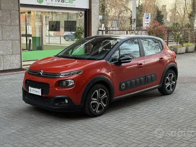 Usata Citroën C3 Feel 82 CV (60 kW) 2017 Arancione Utilitaria