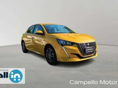 Usata Peugeot 208 Active 75 CV (55 kW) 2021 Giallo Utilitaria