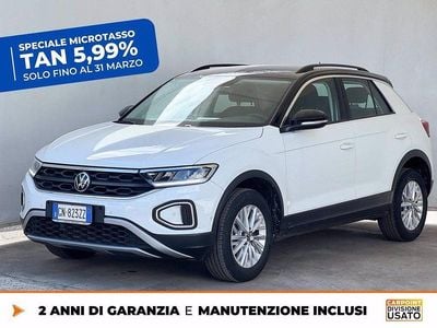 Usata VW T-Roc Life 116 CV (85 kW) 2023 Bianco SUV