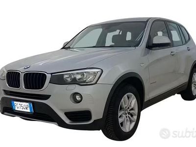 Usata BMW X3 Advantage 190 CV (139 kW) 2017 Grigio SUV