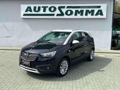 Usata Opel Crossland X Innovation 110 CV (80 kW) 2019 Blu metal.  tetto bianco SUV