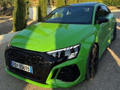 Usata Audi RS3 Ambiente 400 CV (294 kW) 2024 Verde Berlina