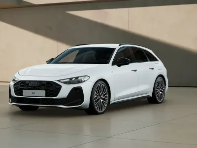 Nuova Audi A5 S-Line 367 CV (269 kW) 2026 Bianco ghiacciaio metallizzato Station wagon