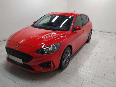Brugt Ford Focus ST-Line 125 HK (91 kW) 2020 Rød Sedan
