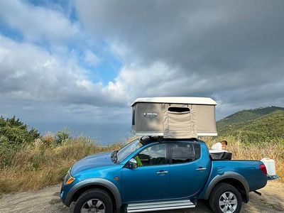 Usata Mitsubishi L200 136 CV (100 kW) 2007 Blu Pick-up