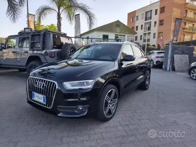 Usata Audi Q3 Advanced Plus 140 CV (102 kW) 2013 Nero SUV