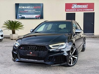 Usata Audi RS3 S-Line 400 CV (294 kW) 2018 Nero Berlina
