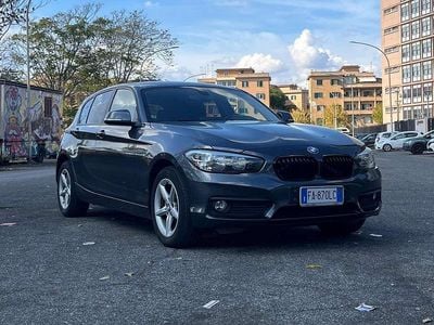 Usata BMW 116 Advantage 109 CV (80 kW) 2015 Grigio Utilitaria