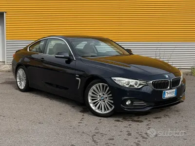 Usata BMW 420 Coupé Luxury Line 184 CV (135 kW) 2013 Bluazzurro Coupé