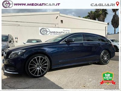 Usata Mercedes CLS250 Premium 204 CV (150 kW) 2017 Blu Station wagon