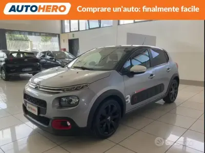 Usata Citroën C3 Feel 110 CV (80 kW) 2019 Grigio Utilitaria