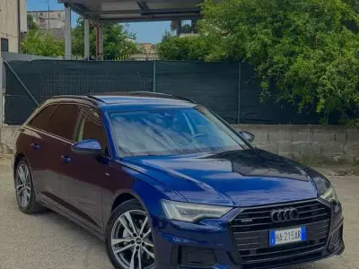 Usata Audi A6 S-Line 265 CV (194 kW) 2021 Blu/azzurro Station wagon