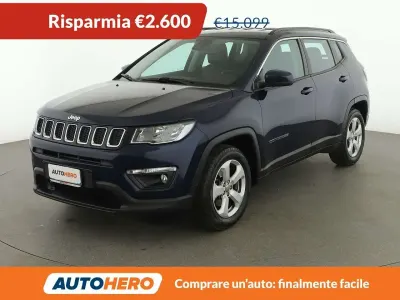 Usata Jeep Compass Longitude 120 CV (88 kW) 2018 Blu/azzurro SUV