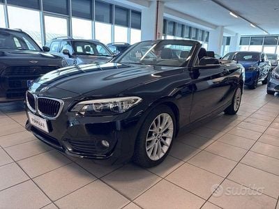 Usado BMW 218 Advantage 150 HP (110 kW) 2016 Preto Cabrios