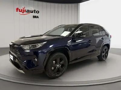 Usata Toyota RAV4 Hybrid Style 222 CV (163 kW) 2021 Deep blue met / black met SUV