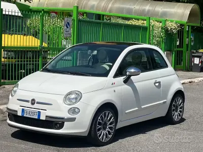 Usata Fiat 500 69 CV (50 kW) 2015 Bianco Berlina
