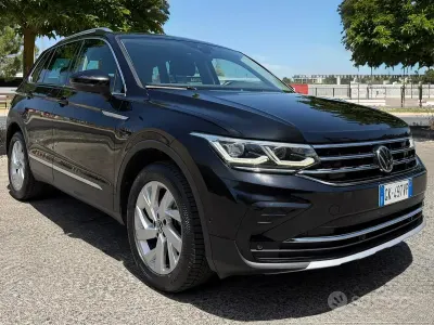 Usata VW Tiguan Elegance 150 CV (110 kW) 2022 Nero SUV