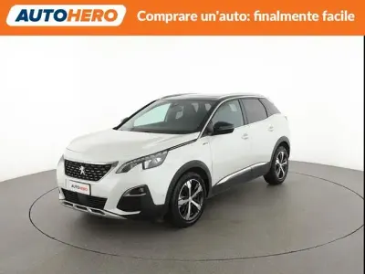 Usata Peugeot 3008 GT-line 120 CV (88 kW) 2018 Bianco SUV