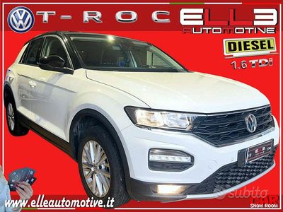 Usata VW T-Roc 116 CV (85 kW) 2020 Bianco SUV