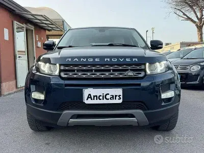 Usata Land Rover Range Rover evoque Pure 150 CV (110 kW) 2012 Bluazzurro SUV