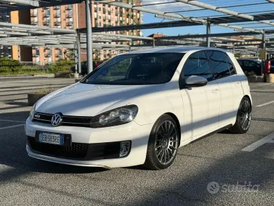 Usata VW Golf VI GTD 170 CV (125 kW) 2010 Bianco Utilitaria