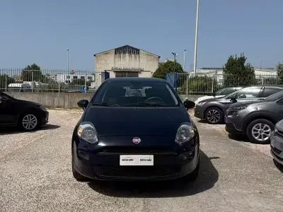 Usata Fiat Punto Lounge 69 CV (50 kW) 2015 Blu Utilitaria